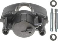 🔧 remanufactured acdelco professional 18fr742 front driver side disc brake caliper assembly, friction ready (non-coated) logo