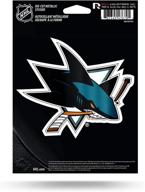 🏒 enhance your nhl fandom with rico industries unisex die cut metallic sticker логотип