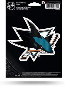 img 1 attached to 🏒 Enhance Your NHL Fandom with Rico Industries Unisex Die Cut Metallic Sticker