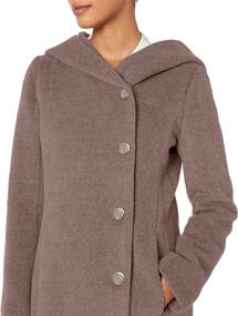 img 3 attached to Cole Haan Womens Dropped Shoulder Women's Clothing via Coats, Jackets & Vests