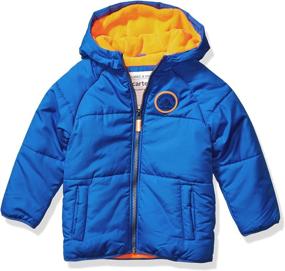 img 4 attached to 🧥 Carters Adventure Bubble Jacket for Boys in Black - Boys' Clothing Jackets & Coats