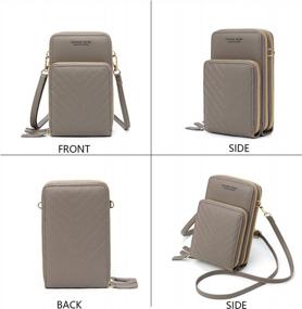 img 3 attached to Stylish And Convenient Mini Crossbody Purse For Women With Credit Card Slots