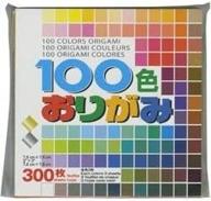 📦 aitoh 3-pack origami paper set - 3x3 inch, 300 sheets, 100 vibrant colors logo