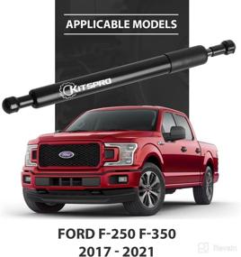 img 2 attached to 🚚 Enhance Your Ford F-250 F-350 Super Duty: KitsPro Truck Tailgate Assist Accessory (2017-2021), Original Rod, Pack of 1