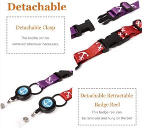 img 3 attached to Keep Your Cruise Essentials Secure With MNGARISTA Adjustable Lanyards Set - Waterproof Badge Holders Included (2 Pack)
