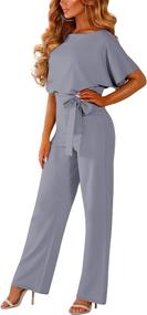 img 2 attached to Bdcoco Womens Casual Jumpsuits Rompers Women's Clothing - Jumpsuits, Rompers & Overalls