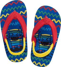 img 3 attached to Toddler Unicorn Dinosaur Sandals Numeric_9_Point_5 Boys' Shoes via Sandals