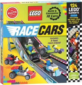img 4 attached to Создавайте и участвуйте в гонках на своих автомобилях Lego с набором Klutz STEM Activity Kit!