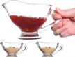 2-pack crystal gravy boats - perfect for dinner parties & sauces! logo