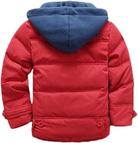 img 3 attached to Valentina Winter Thicken Quilted Outdoor Boys' Clothing ~ Jackets & Coats