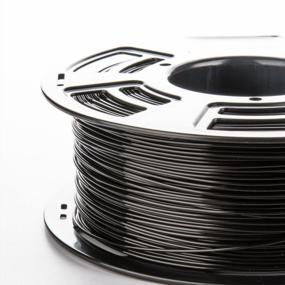 img 1 attached to High-Quality Melca Black PLA 3D Printer Filament, 1Kg Spool, 1.75Mm Diameter With Precise Tolerance