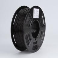 high-quality melca black pla 3d printer filament, 1kg spool, 1.75mm diameter with precise tolerance logo