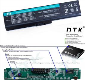 img 3 attached to Dtk Laptop Battery For Toshiba: PA3817U-1BRS & PA3817U-1BAS - Compatible With PA3818U & PA3819U-1BRS - High-Quality For L755, C655, M645, And More Notebook Models