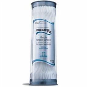 img 1 attached to BreathRx 80-Pack of Gentle 👅 Tongue Scrapers for Enhanced Oral Hygiene