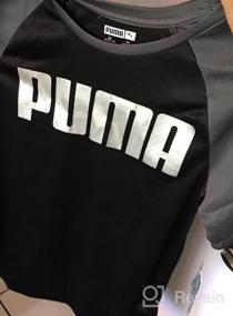 img 3 attached to 👕 Enhanced Performance Raglan T-Shirt for PUMA Boys