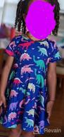 img 1 attached to RAISEVERN Cute Sleeve Girls' Clothing with Toddler Dinosaurs Pattern review by Mariana Vasquez