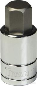 img 3 attached to Titan Tools 1/2 Dr. 17mm Hex Bit Socket (15617) - Superior Quality Socket for Precise Mechanics