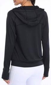 img 2 attached to Lightweight Performance Hooded Sweatshirt For Women'S Running And Cycling