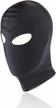 vsvo breathable face cover spandex costume hood mask (one size, black open eyes) logo