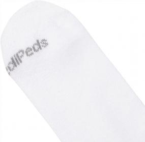img 1 attached to Mens 8 Pack Diabetic Crew Socks With Non-Binding Top By MediPeds