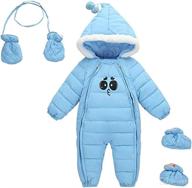 winter hooded snowsuit jumpsuit puffer apparel & accessories baby boys ~ clothing logo
