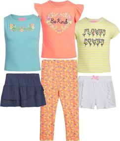 img 4 attached to Freestyle Revolution Girls Legging Set Girls' Clothing ~ Tops, Tees & Blouses