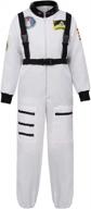 детский костюм космонавта - космический костюм jutrisujo для мальчиков и девочек, идеально подходит для хэллоуина и нарядов логотип