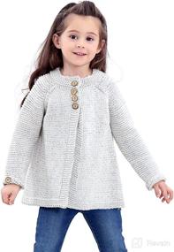 img 4 attached to Noubeau Knitted Sweater Cardigan 4 5Years Apparel & Accessories Baby Boys : Clothing