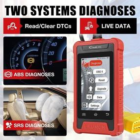 img 2 attached to 🚀 2022 LAUNCH Creader Elite 202 OBD2 Scanner with ABS SRS Code Reader, Oil/IMMO/TPMS/SAS/Throttle Reset Options (2 Free), Diagnostic Scanner with AutoVIN, Touch Screen Screenshot, Wi-Fi Free Updates