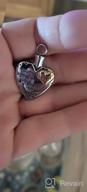 img 1 attached to No Longer By My Side Forever in My Heart: Cremation Jewelry for Ashes Pendant Necklace review by Derrick Duck