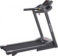 advenor motorized treadmill: foldable 2.5 hp electric running machine for indoor fitness with incline logo