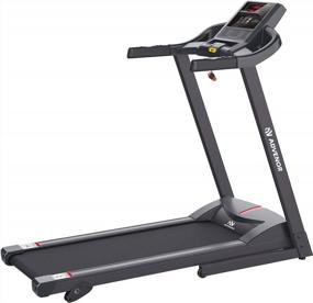 img 4 attached to ADVENOR Motorized Treadmill: Foldable 2.5 HP Electric Running Machine For Indoor Fitness With Incline