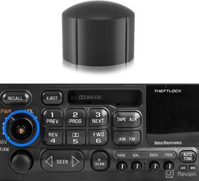 img 4 attached to 🔊 Upgraded Replacement Volume Control Stereo Knobs (GM 16199583) for Select GM Vehicles by BASIKER