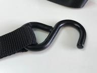 img 1 attached to Secure Your Gear With Ayaport Cam Buckle Tie Down Straps - 20Ft, 2200Lbs Break Strength - Pack Of 4, Ideal For Motorcycles, Kayaks, Cars, Trucks, Boats And Dirt Bikes review by Jamie Kamoso