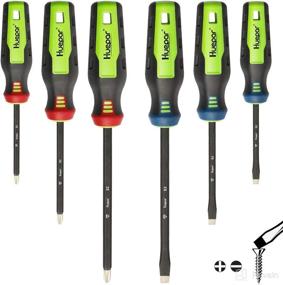 img 4 attached to Screwdriver Huepar Professional Color Coded Improvement Tools & Equipment