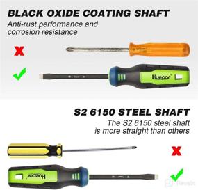 img 2 attached to Screwdriver Huepar Professional Color Coded Improvement Tools & Equipment