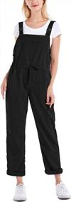 img 3 attached to Fashionable Gihuo Women'S Loose Overalls With Adjustable Straps - Versatile Casual Jumpsuit