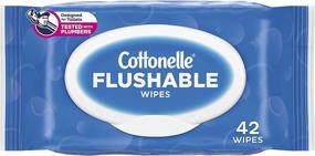 img 4 attached to Cottonelle Freshcare Flushable Cleansing Cloths Household Supplies ~ Paper & Plastic