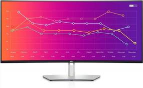 img 4 attached to 🖥️ Dell UltraSharp U3821DW Curved Monitor: Immersive Display with Built-In Speakers, Anti-Glare Screen, Height Adjustment, and USB-C Hub