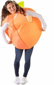 img 4 attached to Забавный костюм на Хэллоуин с фруктами и овощами для взрослых - один размер подходит всем