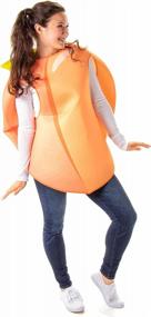 img 1 attached to Funny Fruit And Veggie Slip-On Halloween Costume For Adults - One Size Fits All