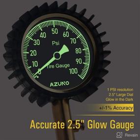 img 2 attached to AZUNO Tire Pressure Gauge 0 100