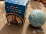 img 1 attached to Surprise Your Kids With A Bubble Bath Bomb & Pirate Ring Toy - Natural Ingredients, Moisturizing Oils And Baby Shark Aroma - Giftable Box! review by Carol Long