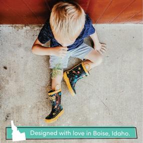 img 1 attached to Brighten Up Rainy Days With Fun Lone Cone Toddler & Kids' Rain Boots!