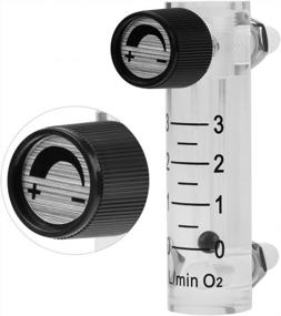 img 2 attached to Точно измеряйте и контролируйте расход газа с помощью расходомера LZQ-2: 0–3 л/мин с регулирующим клапаном