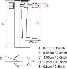 img 3 attached to Точно измеряйте и контролируйте расход газа с помощью расходомера LZQ-2: 0–3 л/мин с регулирующим клапаном