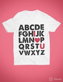 img 1 attached to TeeStars Alphabet Love Toddler Sweatshirt Apparel & Accessories Baby Girls