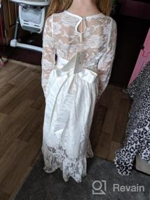img 5 attached to 🌸 GAZIAR Flower Sleeve Girls Dress - Girls' Clothing Dresses