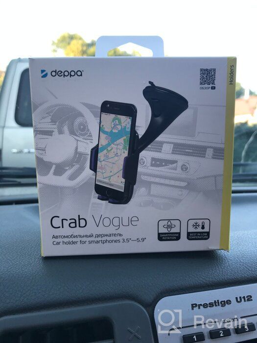 img 2 attached to Deppa Crab Vogue holder black review by Lorz Batan ᠌