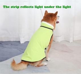 img 1 attached to 🐶 Warm Reflective Reversible Dog Coat Jacket for Small, Medium, and Large Dogs - Ideal for both Boy and Girl Canines by WEONE